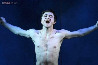 Daniel Radcliffe comfortable being nude on screen