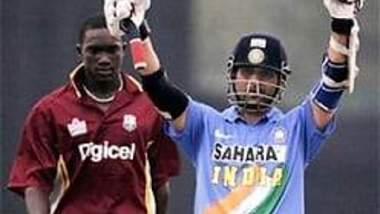WI win on D/L, Sachin’s ton in vain