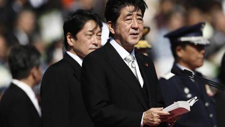 Japnese PM Abe says won't tolerate use of force to change regional status quo