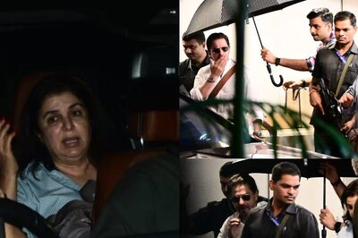 Farah Khan Inconsolable in FIRST Appearance After Mother's Death; SRK Hugs Her, Pics Go Viral | Watch