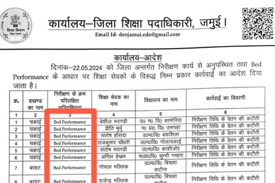 Bihar Teachers' Salaries Deducted By Education Department Over ‘Bed Performance’