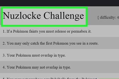 How to Do a Nuzlocke Challenge in Pokémon