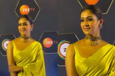 Nayanthara Stuns In A Lemon Green Silk Saree At Dadasaheb Phalke Awards, Watch Video