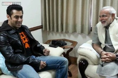 Snapshot: Salman Khan has a lunch date with Narendra Modi