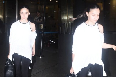 Alia Bhatt Exudes Boss Lady Vibes In White As She Returns From Seoul; Watch