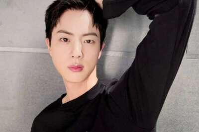 BTS Star Jin 'Steals' Jungkook's GOLDEN T-shirt To Pose For The Cameras