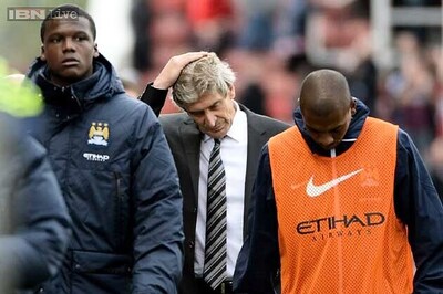 Manchester City frustrated by Stoke in 0-0 draw