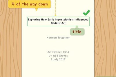 How to Do a Title Page in MLA Format