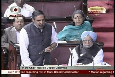 UPA wins FDI vote in Rajya Sabha with 123 MPs' support