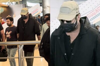 Prabhas Returns To India Post His Knee Surgery In Europe, Pics Go Viral