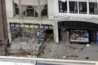 Marathon bombs believed carried in dark, heavy bags