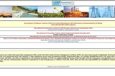 NTPC Recruitment 2018: 362 Diploma Trainee Posts, Apply before 9th May 2018