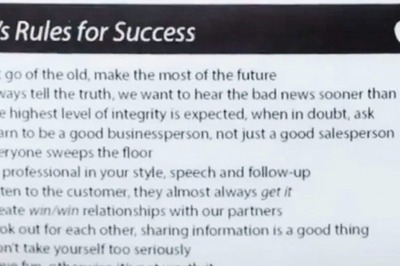 Former Apple Employee Shares 11 'Rules for Success'. Take a Look