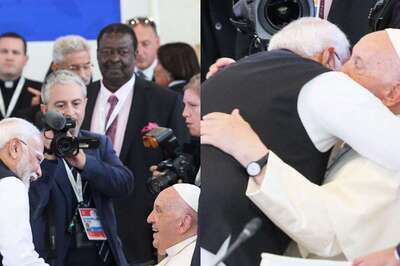 Handshake, Warm Hugs: PM Modi Invites Pope Francis To India During Meeting At G7 Session In Italy | Watch