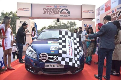 2017 Maruti Suzuki Desert Storm Flagged Off
