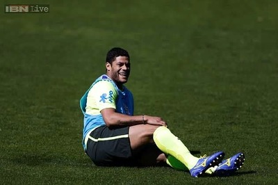 World Cup 2014: Brazil striker Hulk to miss training again