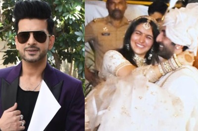 Karan Kundrra Stuns Paparazzi With His Reaction To Ranbir Kapoor Carrying Alia Bhatt At Wedding. Watch