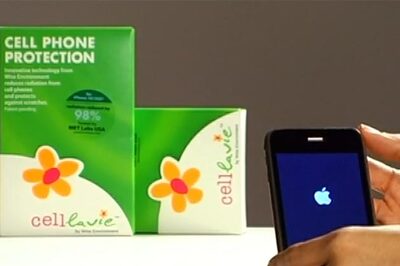 Stick-on film protects phone users from radiation