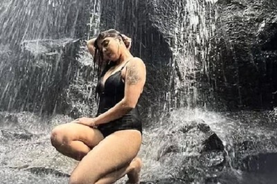 Aishwarya Shindhogi, In A Black Monokini, Enjoys Bali’s Scenic Beauty