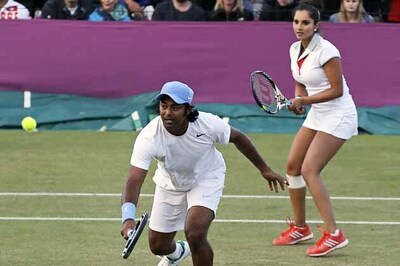 Paes-Sania crash out of mixed doubles