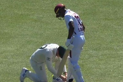 After Getting Dismissed by Shamar Joseph in 1st Innings, Smith Wins Hearts by Tying WI Debutant's Shoelaces - WATCH