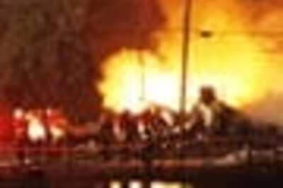 Pics: Plane crashes into NY home, massive fire breaks out