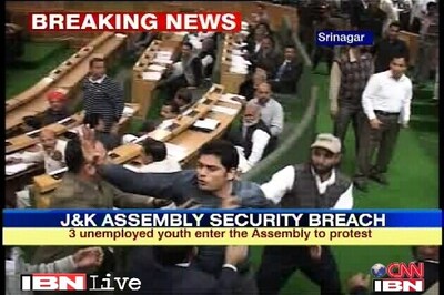 J&K Assembly security breach: 5 policemen suspended