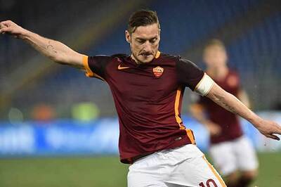 Serie A: Totti helps Roma draw 1-1 with Bologna in a rare appearance