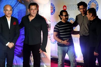 Salman Khan Attends Dono Premiere Amid Health Concerns; Meets Aamir Khan, Son Junaid | Watch Video
