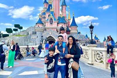 This Is Sameera Reddy’s Reaction After Visiting Disneyland For The First Time