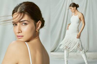 Kriti Sanon's White Body-Hugging Dress Is What Dreams Are Made Of