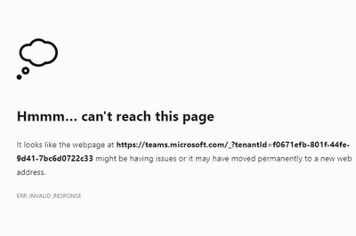 Microsoft Teams Faces Global Outage, Company Says It Is Investigating Issue