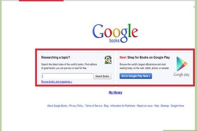 How to Search eBooks on Google
