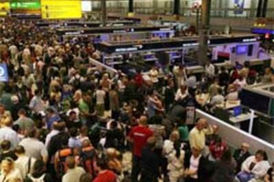 Airports gear up for disrupted flights