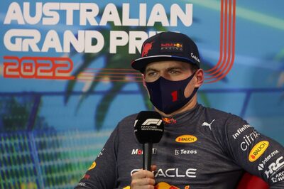 'Terrible': Max Verstappen Unhappy Despite Making Australian GP Front Row