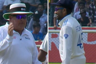 'Marais, What do you Think?': Rohit Sharma's Cheeky Banter with Umpire Caught on Stump-mic - WATCH