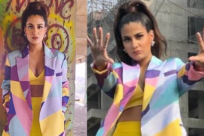 Shreya Dhanwanthary Looks Smoking Hot As She Pairs Sexy Mini Skirt, Bralette With Oversized Blazer; See Pics