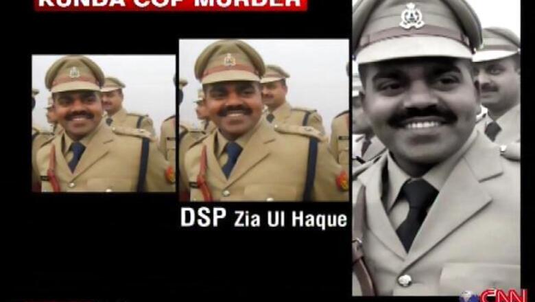 Eight cops suspended after DSP gunned down in UP