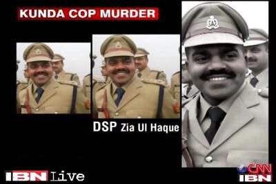 Eight cops suspended after DSP gunned down in UP