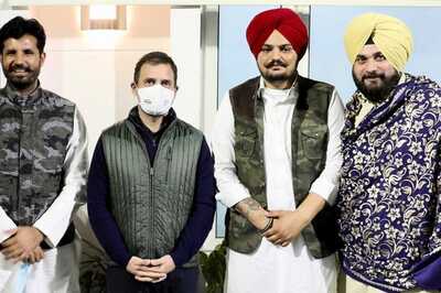 Punjabi Singer Sidhu Moosewala Meets Rahul Gandhi After Joining Congress