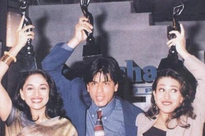 This Throwback Picture of SRK, Madhuri and Karisma Is Just The Perfect Treat For Valentine's Day