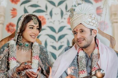 Surbhi Chandna Flaunts Her Chooda In New Wedding Photos With Karan Sharma