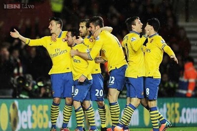 Arsenal held 2-2 by Southampton in Premier League