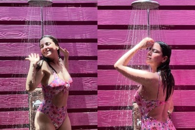 Shraddha Arya Shares Pictures in Pink Floral Monokini, Fans Go Gaga Over It