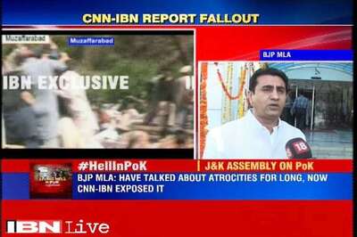 BJP MLA Rajeev Jasrotia raises the issue of PoK atrocities in J&K Assembly