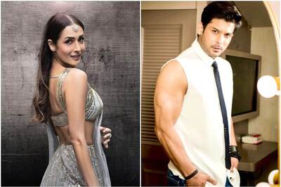 Watch: Malaika Arora Pushes Sidharth Shukla for Obstructing Her Way During Photo Session