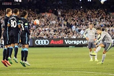 Real Madrid rout Manchester City in front of record Melbourne crowd