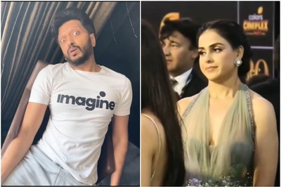 Genelia D'Souza Shares Fun Video of Being Jealous of Riteish Deshmukh Greeting Preity Zinta at an Event