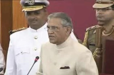 Governor BL Joshi's resignation worries Akhilesh government