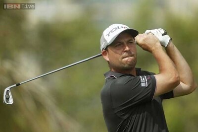 Englishman David Howell hits first shot at British Open